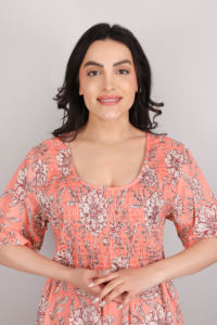 Women <b>Long</b> Night Gown Soft Cotton Breathable Quick Dry Smooth Fabric Sexy Nightwear <b>Nighty</b> for Spring & Everyday Comfort - Product Image 6