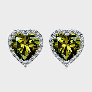 925 Designer Stud Best Quality <b>Earrings</b> 925 <b>Sterling</b> <b>Silver</b> Handmade Yellow Quartz With White Topaz Statement Gemstone <b>Earrings</b> - Product Image 1