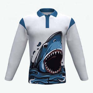 Jersey de pesca profesional para hombre superventas, diseño de nombre personalizado, función transpirable de talla grande, servicio OEM de envío rápido a la venta - Product Image 5