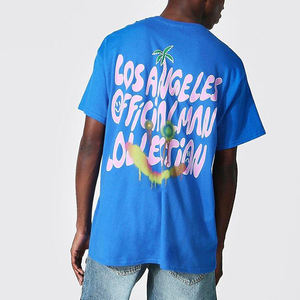 พลัสขนาดผู้ชายเสื้อยืดStreetwearพัฟพิมพ์เสื้อยืดขนาดใหญ่ 100% Cotton Vintageเฮฟวี่เวทกราฟิกเสื้อยืดที่กําหนดเอง - Product Image 3