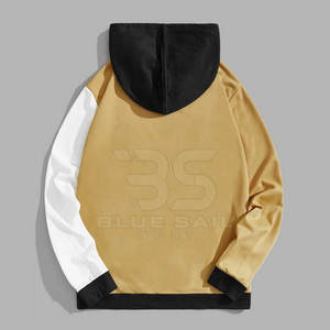 Meilleure vente Sweats à capuche pour hommes Conception personnalisée pour une utilisation hivernale Service OEM Polyester/coton teint en couleur unie - Product Image 2