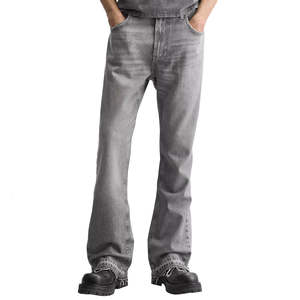 Pantalones de Hombre HN Impex, Corte Slim Fit, Casuales, Transpirables, Ligeros, Tejido de Punto Recubierto, Lavado a la Arena, Cierre con Cordón, Estilo Lápiz - Product Image 4