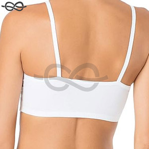 Sujetador deportivo de algodón con correa para mujer de la mejor calidad para entrenamientos de yoga Fitness uso diario transpirable y estilo simple - Product Image 3