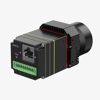 Cámara Térmica de Montaje Fijo 640x512, Cámara Termográfica Industrial con Sensor de Temperatura Modbus TCP para Visión Artificial