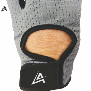 Guantes de Fitness de Medio Dedo de Gel Ecológicos de Fábrica, Guantes Transpirables de Malla Antideslizantes para Ciclismo, Gimnasio y Levantamiento de Pesas - Product Image 2