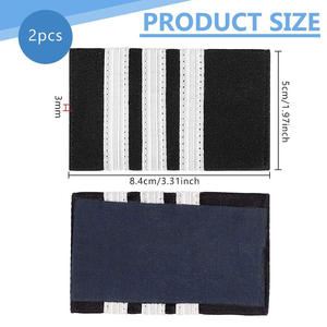 Epaulette personalizada de primera calidad, insignia de la Marina Real con detalles bordados a mano, etiqueta de logotipo, marca para fines uniformes - Product Image 6