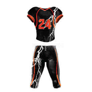 Vente en gros bon marché uniforme de football américain design unique vêtements de sport uniforme de football américain fabriqué au Pakistan - Product Image 1
