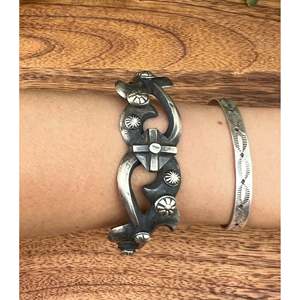 Bracelet manchette en argent sterling Chimney Butte, style tendance - Product Image 2