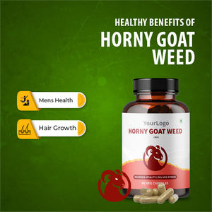 Approvisionnement en gros Horny goat weed 100% Capsules organiques Capsules Epimedium Vente en gros Pure & Premium Quality - Product Image 2