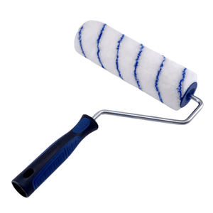 <span class=keywords><strong>Rouleau</strong></span> de peinture en nylon de 9 pouces avec revêtement en époxy, recharge avec bande bleue, revêtement de <span class=keywords><strong>rouleau</strong></span> de peinture en polyamide tissé avec cadre de <span class=keywords><strong>rouleau</strong></span> de qualité - Product Image 2