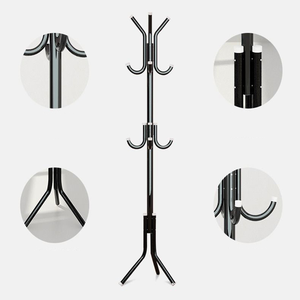 Porte-manteau et armoire de rangement multifonctionnelle de luxe moderne en fer pour salon, chambre, entrée, salle à manger, meubles de maison - Product Image 6