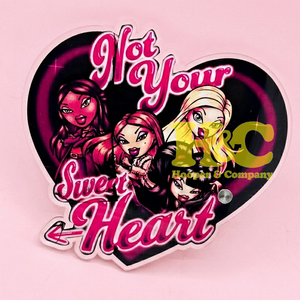 New Acrylic Lash Tiles <b>pink</b> Heart Shape Eco-Friendly Durable mink Logo Printing Available Eyelash Tile Magnet Heart Tweezers - Product Image 5