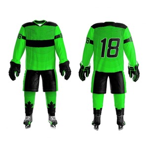 Maillot de hockey sur glace en polyester 100% de qualité supérieure, maillot de hockey personnalisé, vêtements de hockey sur glace sublimés - Product Image 5