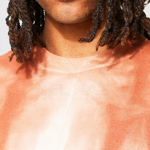 Sweatshirts décontractés lourds Sweatshirts délavés à l'acide de haute qualité Sweatshirts délavés à l'acide de base de couleur unie - Product Image 3