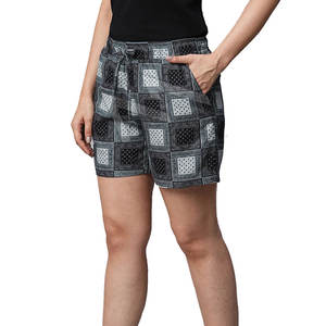Shorts décontractés imperméables et respirants pour femmes, 100 % coton, écologiques, avec logo personnalisé, en promotion - Product Image 3