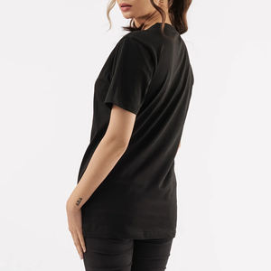 Directo de Fábrica, Sensación de Algodón, Impresión 3D Personalizada, Algodón/Poliéster Transpirable, Lona Holgada de Verano para Mujer, Tallas Grandes - Product Image 5