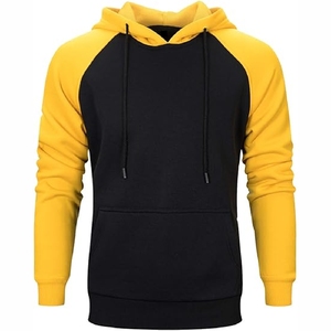 Qualité supérieure surdimensionné hommes pull à capuche 100% coton sweat brodé techniques hiver blanc plaine pull en vrac - Product Image 3