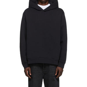 Sudaderas con capucha de felpa francesa para hombre personalizadas Sudadera con capucha de algodón orgánico 100% de gran tamaño Drop Shoulder Blank Heavyweight Pullover Hoodies para hombres - Product Image 4