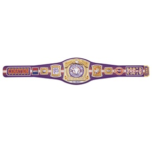 WWE WrestleMania 41 Las Vegas Golden Championship Belt 4mm, cinturón de lucha, cinturón de título LA Champion Belt Ronpex - Product Image 4