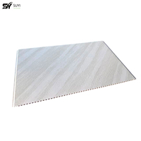 Panel de Pared de PVC Impermeable Moderno al por Mayor, Revestimiento Decorativo de Pared para Interiores, para Sala de Estar Comercial y Residencial