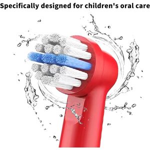 16 pz testine di ricambio Ultra morbide per Braun per bambini con spazzolino elettrico compatibile USB/batteria per uso auto - Product Image 4