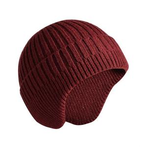 Wholesale High Quality Winter Warm Beanies Caps New Arrival Custom Logo OEM Beanie Cap Metal Buckle Casual Fashion <b>Accessory</b> - Product Image 2