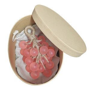 Nhãn Hiệu Riêng Handmade Rắn Màu Xanh Lá Cây Màu Đen Nho Hình Rửa Tay Pha Lê Tay Cấp Xà Phòng Handmade Xà Phòng - Product Image 6