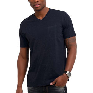 Haute Qualité 100% Coton T-shirt Homme Marque Privée Marine Style Solide Surdimensionné Manches Courtes Bouffée DTG Techniques Tricoté - Product Image 3