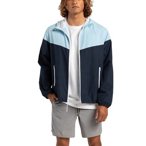 Chaqueta Softshell para exteriores personalizada para hombre, abrigos cortavientos impermeables y a prueba de viento con cuello levantado, estilo informal para senderismo - Product Image 5