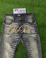 Dernier design de jeans pour hommes, pantalons 2023, logo personnalisé, vêtements pour hommes, jeans pour hommes, pantalons OEM
