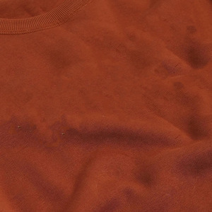 Pull en éponge française d'hiver de haute qualité pour hommes, épaule tombante en coton uni personnalisé avec logo en relief 3D, sweat-shirt ras du cou ODM - Product Image 5