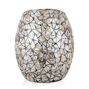 Jarrón de mesa moderno, decoración de nácar, jarrones hechos a mano, fregona, diseño OEM y fabricación de paquetes directamente - Product Image 5