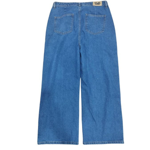 กางเกงยีนส์ผู้ชายเอวสูงแบบมีกระดุมทรงสลิมฟิตแบบไม่เคยซัก - Product Image 3