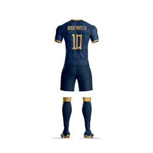 Uniformes de Fútbol Personalizados Sublimados, Ligeros, Elásticos, de Secado Rápido, Transpirables, 100% Poliéster, Camisetas de Fútbol Unisex - Product Image 5