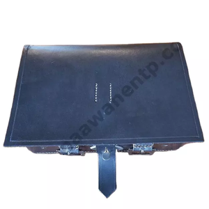 Nouvelles cartouches de mousquets américains civils sur mesure noir 100% boîtes en cuir véritable début 18 trous - Product Image 4