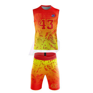 ชุดยูนิฟอร์ม 7v7 แบบใหม่ พิมพ์ชื่อและหมายเลขส่วนตัว คุณภาพสูง ผลิตจากโพลีเอสเตอร์ 100% ทนทาน น้ำหนักเบา ระบายอากาศได้ดี - Product Image 2