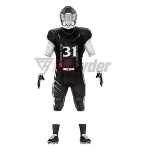 ชุดเสื้ออเมริกันฟุตบอลและกางเกงออกแบบที่ดีที่สุด ชุดกีฬา Sublimated แห้งเร็ว ระบายอากาศได้ เครื่องแบบอเมริกันฟุตบอล - Product Image 1