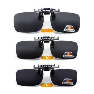 Gafas de sol polarizadas con Clip para Conductor de <span class=keywords><strong>coche</strong></span>, lentes de sol con protección UVB, Anti UVA, para conducción nocturna, venta al por mayor - Product Image 3