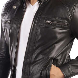 Chaqueta de Cuero para Hombre de Invierno, Calidad Premium, Proveedor OEM, Pakistán, Outfitize International - Product Image 2