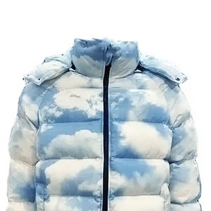 Popular Men's Casual Streetwear <b>Puffer</b> <b>Jacket</b> Good Quality Canvas Custom Lightweight <b>Thin</b> New Style Stand Collar Wholesale Price - Product Image 5