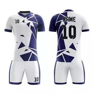 2026 <b>Retro</b> Custom Soccer Jersey Full Set Youth <b>Football</b> Kit Uniforms Men's Soccer Wear With OEM Automated Cutting Service - Product Image 1
