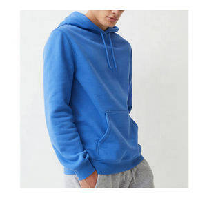 Sudadera con Capucha para Hombre, Color Azul Cielo, Manga Larga, Cierre de Cremallera, 100% Algodón, Impermeable, Disponible en Fábrica, Excelente Calidad, Gran Venta - Product Image 6