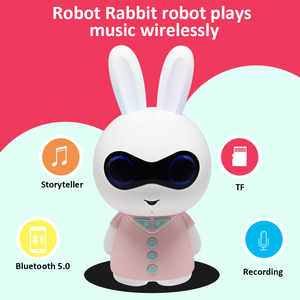 Nuevo MODELO DE MICRÓFONO INALÁMBRICO pequeño portátil con altavoz de karaoke con tarjeta de memoria de <span class=keywords><strong>bocina</strong></span> alimentada por batería RGB para niños - Product Image 6