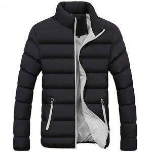 Chaqueta Acolchada Informal para Hombre, Nueva Tendencia 2022, Tejido de Alta Calidad, Cálida para Otoño e Invierno, Cuello Alto, Resistente al Viento, Servicio OEM - Product Image 1