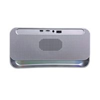 BO-02 HiFi Stéréo TWS pour BT 5.2 Haut-parleur portable avec lumière LED RVB pour une utilisation en extérieur et en intérieur