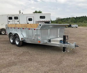 Remorque benne basculante galvanisée 2026 83×14 7 tonnes, pour camion benne basculante 6x12/6x14/7x12/7x14/5'x10/5x7/5x8/6x10 - Product Image 1