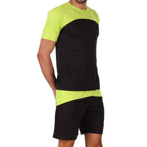 Oferta Especial: Conjunto de Camiseta de Manga Corta y Pantalones Cortos para Hombre, Diseño Sólido con Pedrería, Ropa Casual para Adultos - Product Image 4