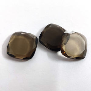 5 Piezas de Cuarzo Ahumado Natural de 16x16mm, Corte Cojín, 47.55 Quilates, Iroc Sales, Topacio Ahumado de Alta Calidad, Gema Suelta, US$27.17 - Product Image 5