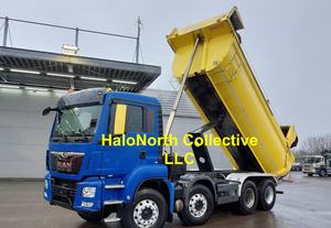 รถบรรทุก MAN TGS 35.460 Tipper 8X4 ปี 2018 เกียร์อัตโนมัติ เครื่องยนต์ดีเซล พวงมาลัยซ้าย มาตรฐานยูโร 6 มือสอง พร้อมเครนบรรทุก - Product Image 2