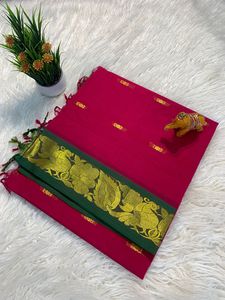 Saree ethnique en soie de coton de concepteur lourd brillant lourd avec chemisier exclusif fête mariage Festival porter Style élégant femmes portent - Product Image 4